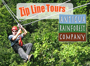 Antigua Rainforest Company Zip Line Tours